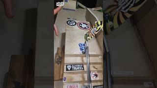 SWOOSH obsiusfb fingerboard techdeck blackriverramps skateboard tricks fb fun skatepark [upl. by Pellikka]