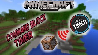 MCPE  Add Timers to Command Blocks  Minecraft Pocket Edition 11 [upl. by Tsenre]