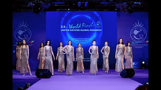 53th UNITED NATIONS GLOBAL PAGEANTS [upl. by Ahsitan]