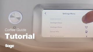 The Barista Touch™ Impress  A guide to changing the settings  Sage Appliances UK [upl. by Lorrin]