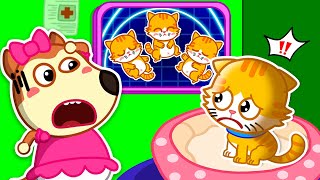 Three Little Kittens Song 😹😻😼Wolfoo Kids Songs 🌈🎵Baby Wolfoo Nursery Rhymes amp Kids Song [upl. by Bellamy513]