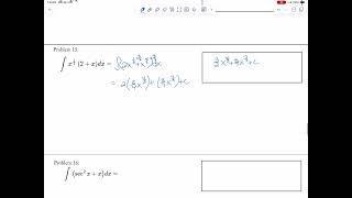 AP Calc Basic Integrals Problem Set Odds 2024 [upl. by Thormora]