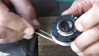 Servicing a Kodak Retinette IIA part 03 [upl. by Ffej]