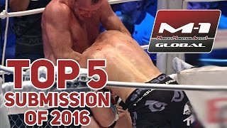 Лучшие болевые и удушающие приемы в M1 Challenge 2016 M1 Global 2016 Best Submission [upl. by Boote]