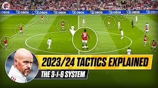 Ten Hags Man Utd 2324 vs 2223  316 System Explained  Why Mount amp Onana Are Important [upl. by Kaden709]