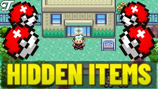 SAFARI ZONE Hidden Items  Pokémon Emerald 🐍 [upl. by Merriman]