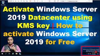 Activate Windows Server 2019 Datacenter using KMS key  How to activate Windows Server 2019 for Free [upl. by Guthrey253]