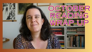 October reading wrap up with some vloggy bits [upl. by Drusus483]