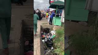 stop indiscriminate littering now fypシ゚ citycleaning asmr ghana ghanacelebrities galamsey [upl. by Akemal]