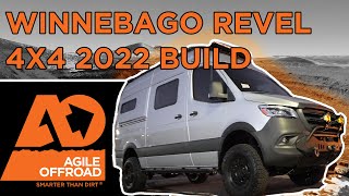 2022 Winnebago Revel 4x4  FULLY LOADED Agile Off Road Build [upl. by Lloyd]