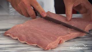 Manitoba Pork How to Stuff a Pork Loin Roast [upl. by Norraf]