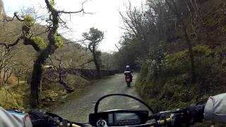 The public footpath to Watersmeet National Trust [upl. by Chivers]