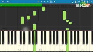 Sudirman  Pelangi Petang Easy Piano Cover Tutorial [upl. by Nemzzaj184]