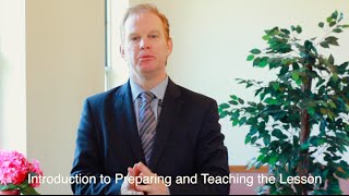 Introduction to Preparing and Teaching the Lesson [upl. by Felic]