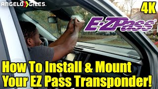 How To Install An EZ Pass Transponder [upl. by Nedle]