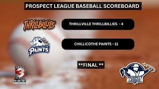 Thrillbillies fall to Paints 114 on the road [upl. by Aratnahs]