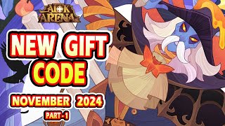 AFK Arena New Redeem Code  AFK Arena New Gift Code November 2024 Part1 [upl. by Ledoux]