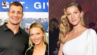 Rob Gronkowskis Girlfriend Camille Kostek Says Shes Really Happy for Gisele Bündchen [upl. by Enaud]