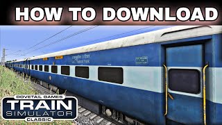 How To Download amp Install Railworks Train Simulator  Free Indian Addons Train Simulator 2023 [upl. by Hu]