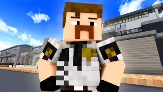 YANDERE  PAUL BLART Minecraft Roleplay 9 [upl. by Anovahs509]