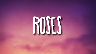 The Chainsmokers  Roses Lyrics ft ROZES [upl. by Allmon32]