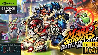 Mario Strikers Battle League EN PC EMULADOR YUZU 60 FPS [upl. by Averir]