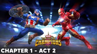 Marvel Contest of Champions Gameplay Walkthrough Chapter 1 Act 2 iOS Android [upl. by Nylaj]