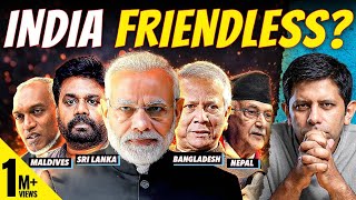 Why Are Indias Neighbours Turning Into Enemies  Do We Have Any Friends Left  Akash Banerjee [upl. by Llewkcor]