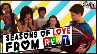 Seasons of Love from Rent  Cover Performed By Broadway Kids Jam [upl. by Stoughton]