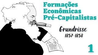 MARX Formações Econômicas PréCapitalistas Primeira Parte [upl. by Notlil]