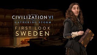 Civilization VI Gathering Storm  First Look Sweden [upl. by Awuhsoj462]