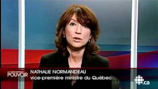 Les coulisses du pouvoir  Nathalie Normandeau [upl. by Elliven542]