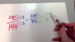 Tips for reducing fractions with large numbers [upl. by Magner]