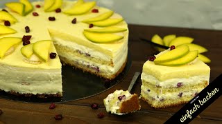 Vanille Mango Torte super easy selber machen [upl. by Rafael]