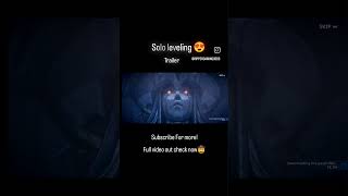 Chapter 1 part1 out sololeveling 😍do like share and subscribe gaming trending shorts subscribe [upl. by Jenica]