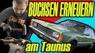 QUÄLEREI mit den Querlenkern Zerlegung der FORD TAUNUS Achse TEIL2 REALTALK zu den alten FORD [upl. by Obaza]