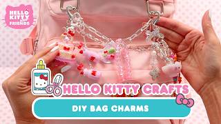 Hello Kitty x Miniverse DIY Bag Charms  Hello Kitty DIY [upl. by Sikras101]