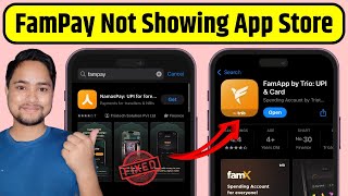 FamPay Not Showing in App Store Fixed  How to Download FamPay on iPhone  FamPay App Store iOS [upl. by Ophelia]