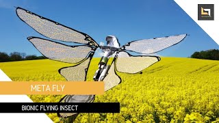 MetaFly Bionic Bird  Metafly RC Ornithopter Insect Inspired Drone [upl. by Ruperto]