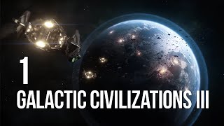 Galactic Civilizations III  Lets Play pt 1 [upl. by Ilajna]