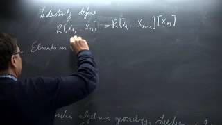 Algebraic Geometry  Lothar Göttsche  Lecture 01 [upl. by Brandea]