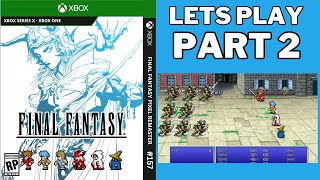 FINAL FANTASY PIXEL REMASTER  LETS PLAY PART 2  MARSH CAVE [upl. by Neetsuj]