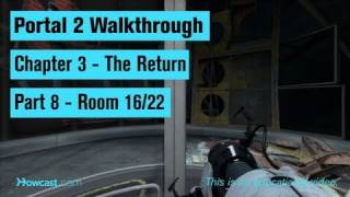 Portal 2 Walkthrough  Chapter 3  Part 8 Room 1622 [upl. by Rawde698]