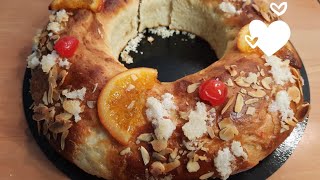 🍩🤴ROSCÓN DE REYES  receta fácil y rica🍩🤴 [upl. by Ledeen]