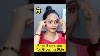 Face Exercises for Skin Glowing  SLviki Media  shorts [upl. by Sudnor139]