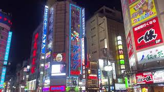 Kabukicho Night Life Shinjuku Tokyo Japan [upl. by Elyrehc231]