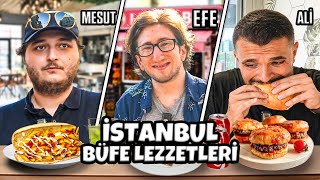 İSTANBUL BÜFE LEZZETLERİNİ DENEDİK  wEfeUygaçKesit bicimali [upl. by Lateh]