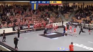 Pixbo Wallenstam vs Höllviken IBF  P16 USM Final Highlights [upl. by Anuhsal]