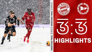 Snowy spectacular fight back to draw Highlights FC Bayern vs Arminia Bielefeld 33 [upl. by Ainirtac]