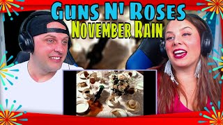 REACTION To Guns N Roses  November Rain  THE WOLF HUNTERZ REACTIONS [upl. by Notsob]